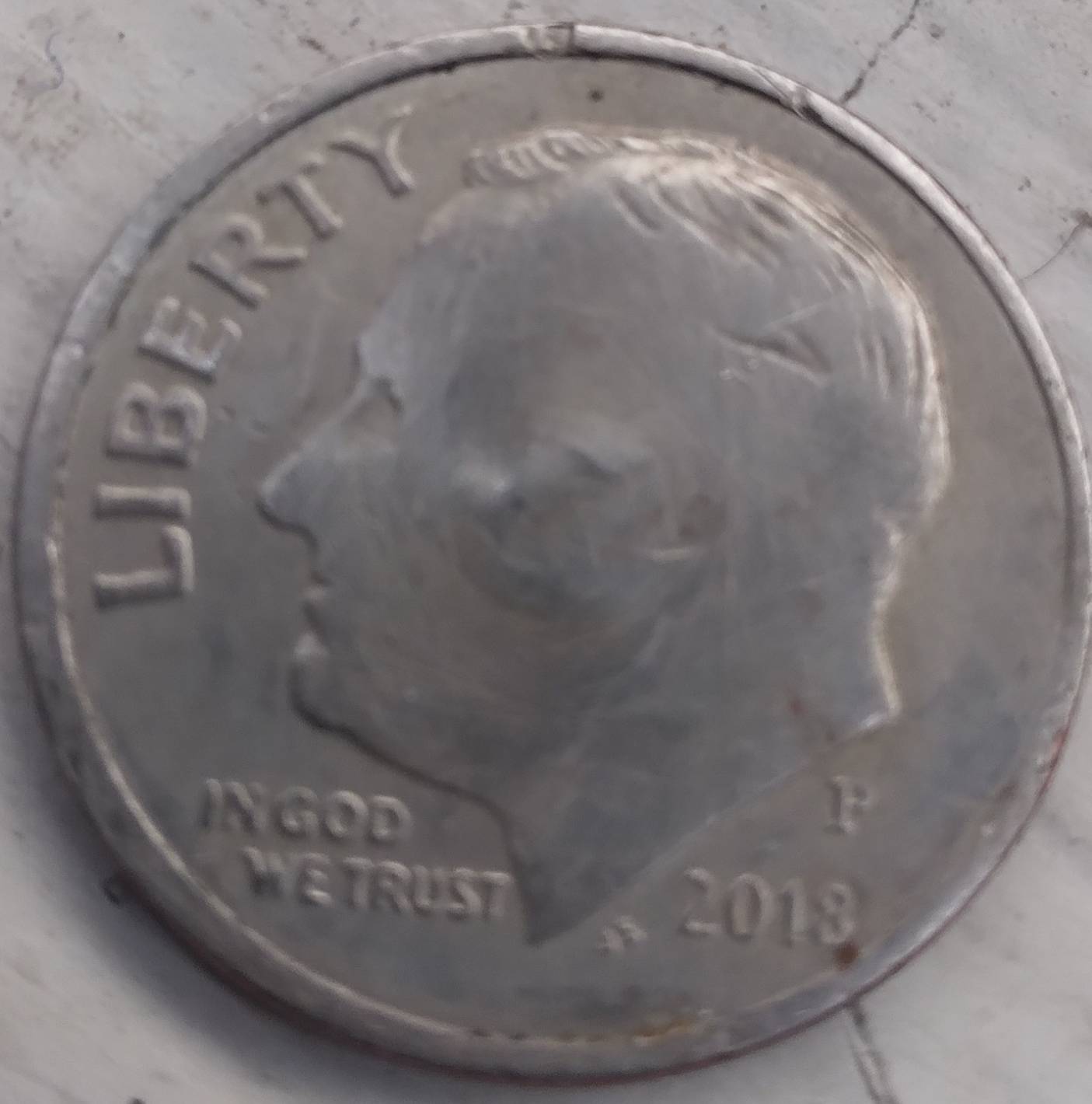 2018-Dime-P-Mint-Error
